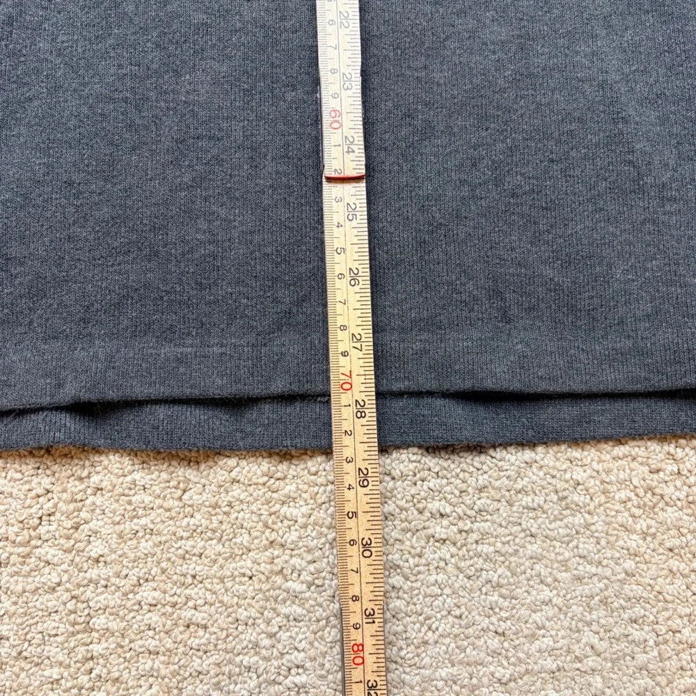 Polo Ralph Lauren Mens XXL Gray 100% Cotton Quarter Zip Sweater Pony Logo